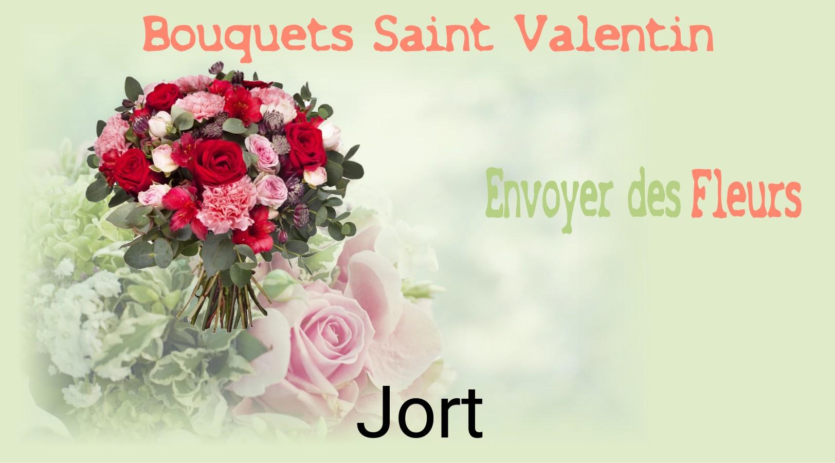 Roses de Saint-Valentin livrées à Jort